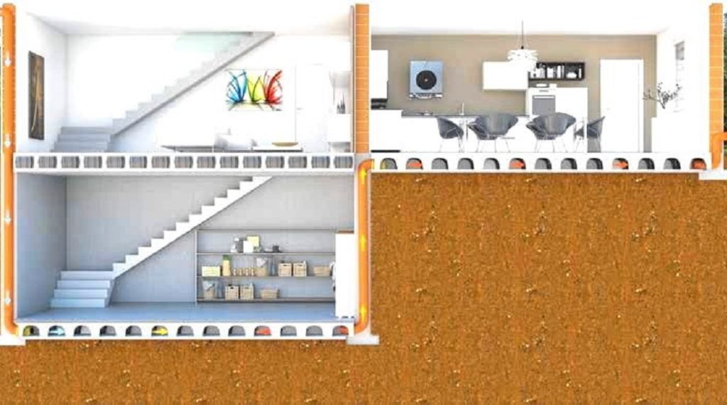 MODULO ist eine Einwegschalung für den Bau von belüfteten Fundamenten und Bodenplatten