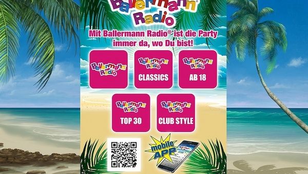 Mehr Musik, mehr Party! 4 neue Party-Channel auf Ballermann Radio
