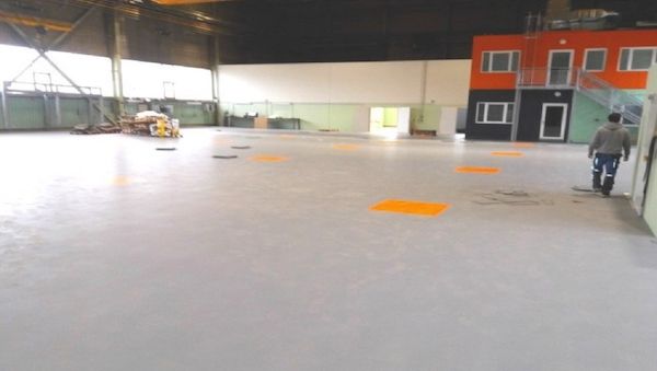 1005 qm 7 mm starker PVC-Industrieboden