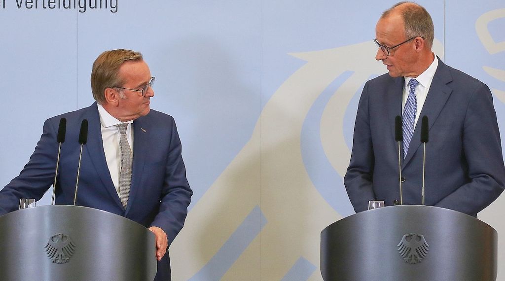 Merz sieht Vertrauensverhältnis zu Pistorius nicht belastet