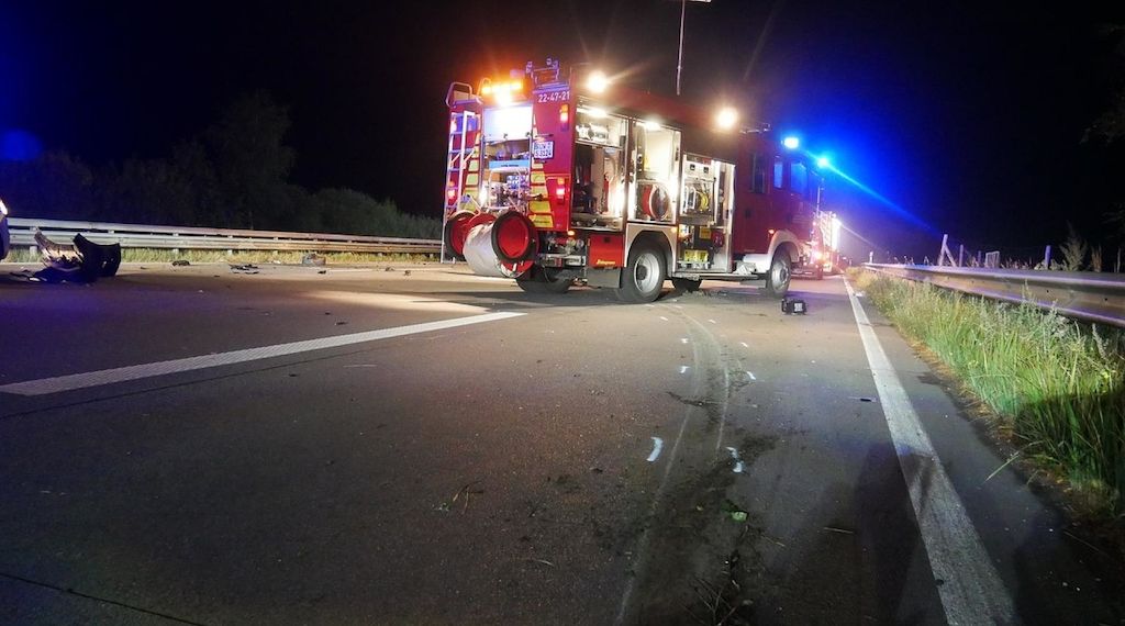 Tödlicher Verkehrsunfall auf A1 bei Elsdorf