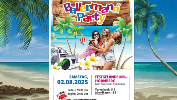 Mallorcaflair XXL: Die originale Ballermann Party beim MTV Reichenbach!