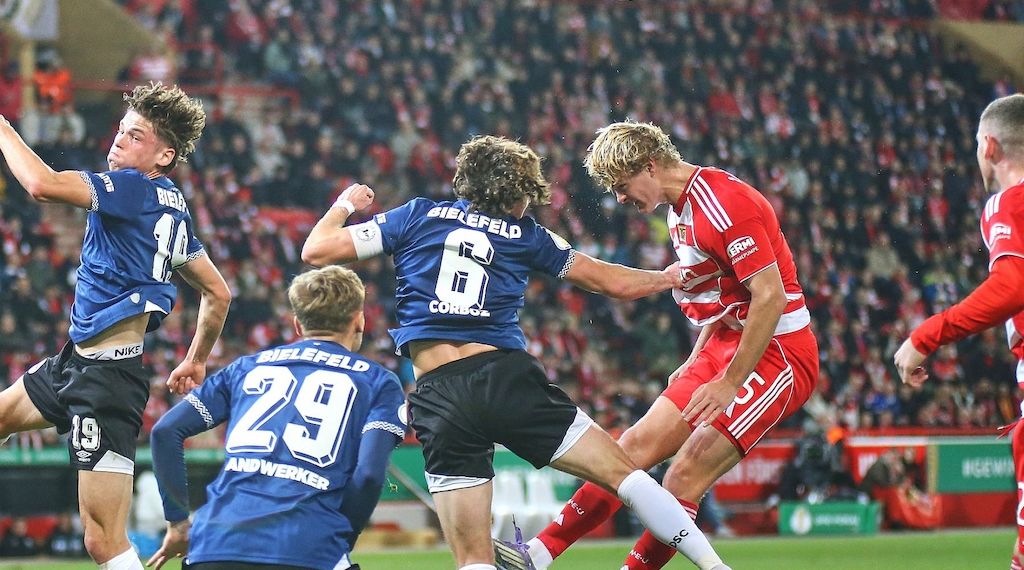 DFB-Pokal: Union gewinnt gegen Bielefeld erst in Verlängerung