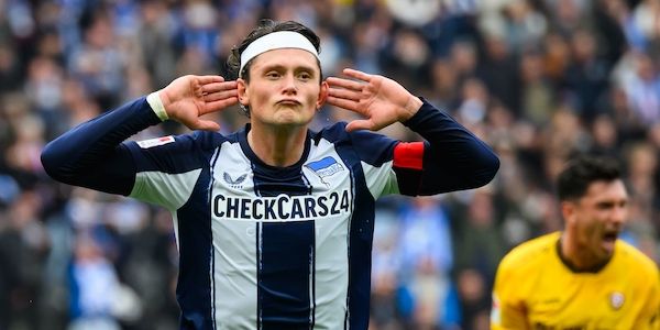 Hertha BSC siegt gegen Dynamo Dresden mit mit 2:0