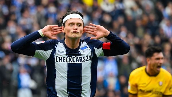 Hertha BSC siegt gegen Dynamo Dresden mit mit 2:0