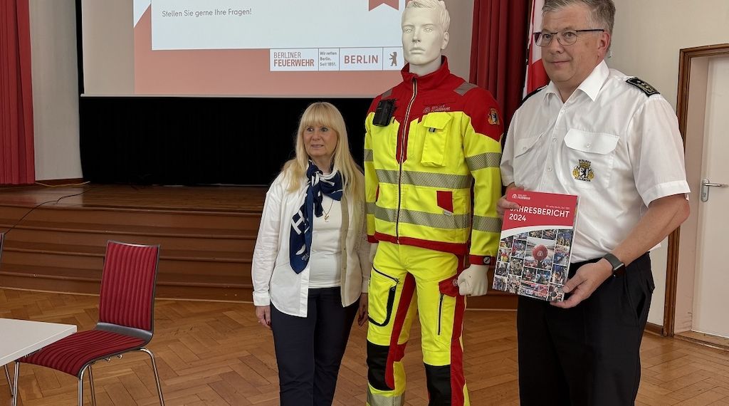 Berliner Feuerwehr hat im Jahr 2024 einen neuen Höchststand an Einsätzen bewältigt 