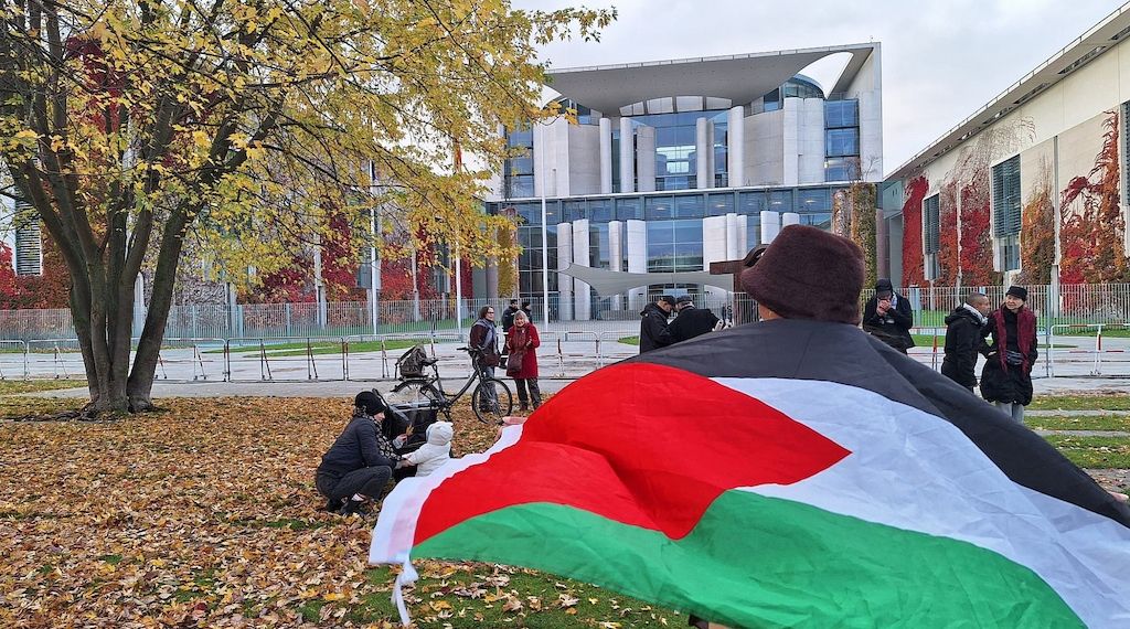 Gaza-Protestcamp darf zurück vors Bundeskanzleramt