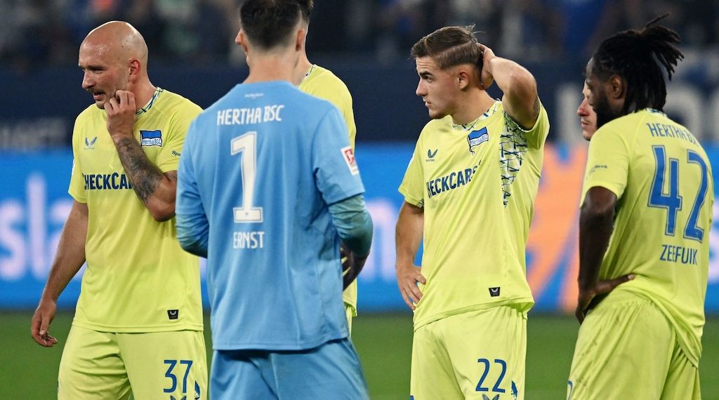 Völlig verkorkster Start für Hertha BSC gegen Schalke