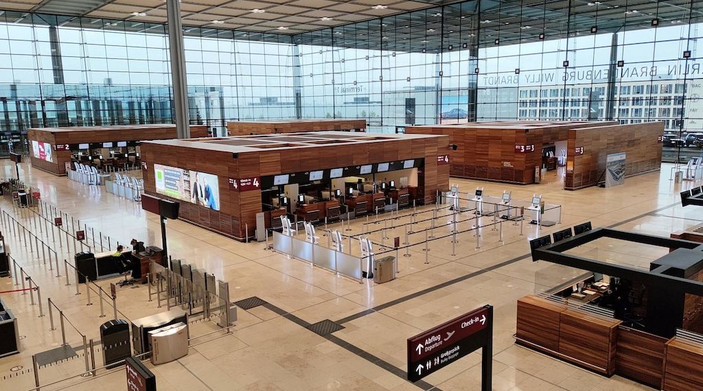 Fluggastzahlen am BER im zweiten Quartal leicht rückläufig