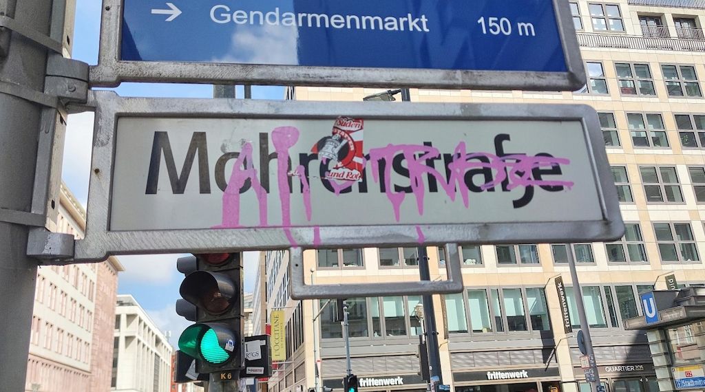 Grüne freuen sich über Umbenennung der Mohrenstraße