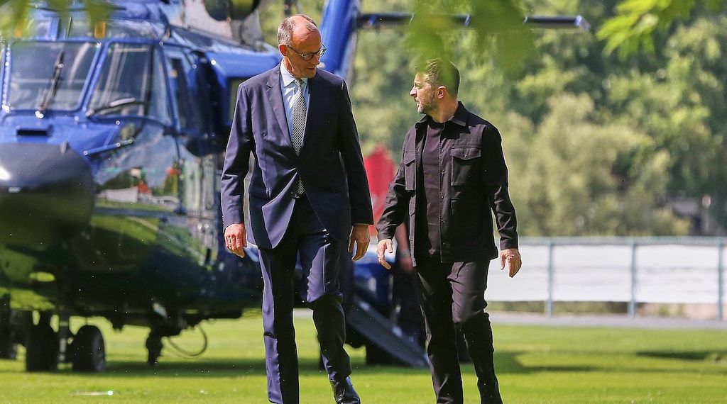 Grünen-Fraktionsvize lobt Merz nach Ukraine-Schalte