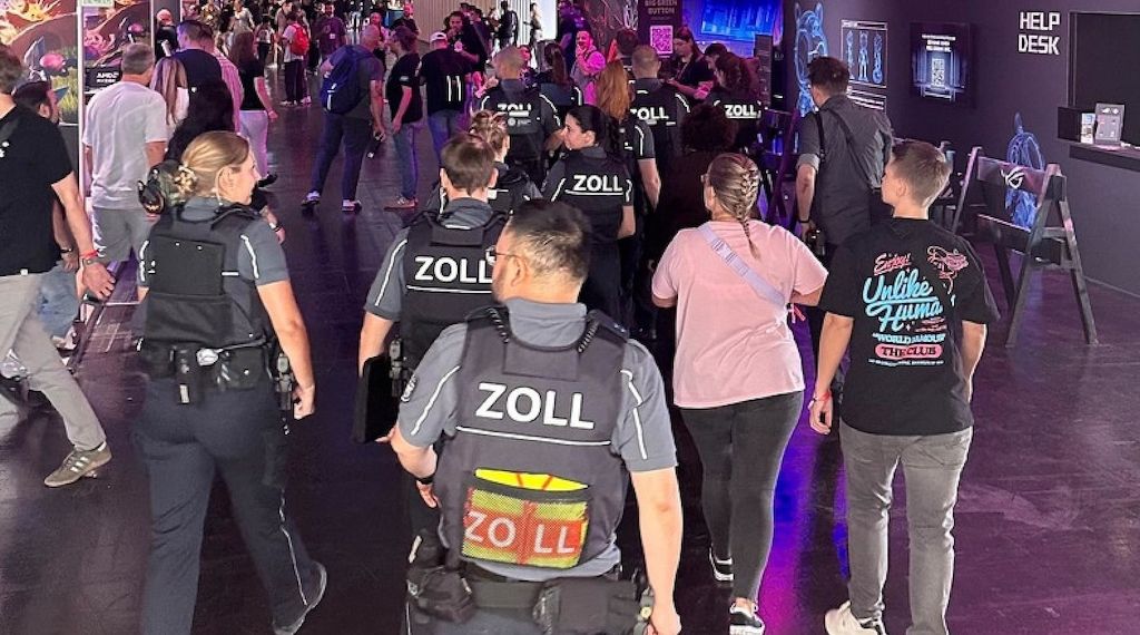 Zoll deckt Schwarzarbeit und Leistungsmissbrauch auf Gamescom auf