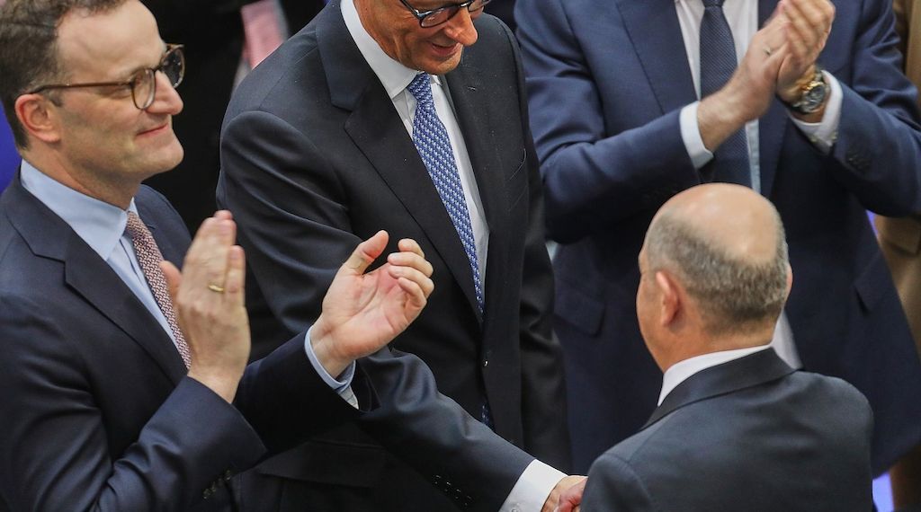 Linke bestätigt Deal mit der Union bei Kanzlerwahl