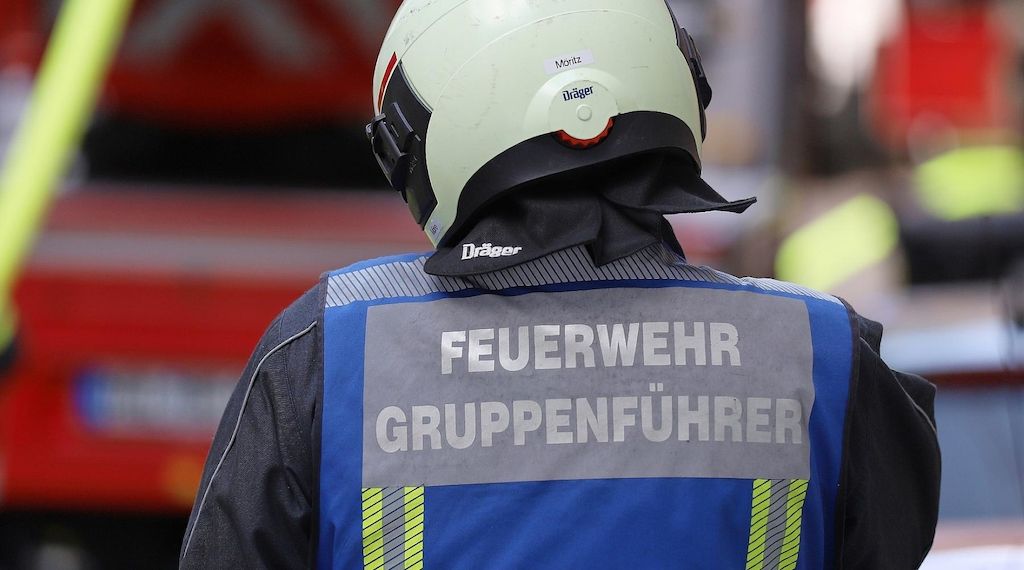Brand auf Supermarktgelände in Bremen-Huchting