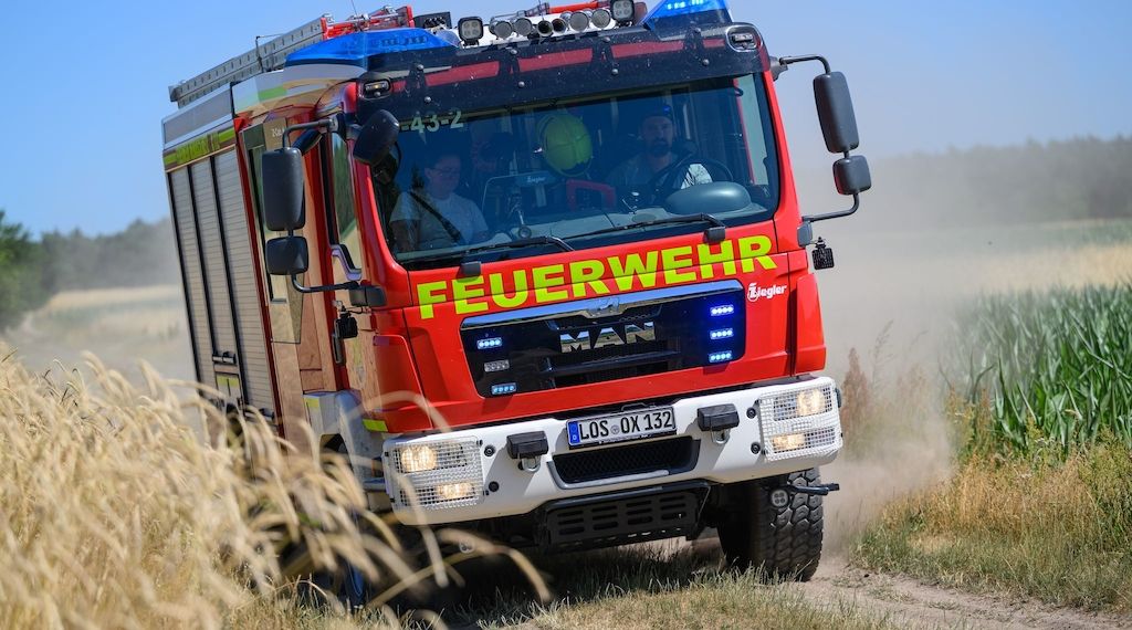 Spree-Neiße: Mensch mit schweren Verletzungen bei Waldbrand gefunden