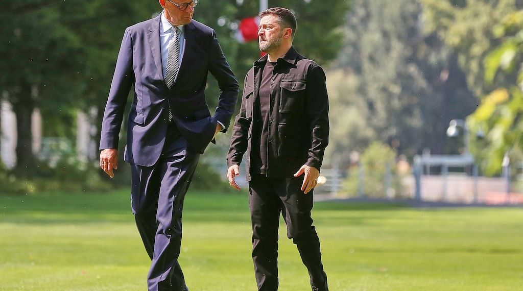 Merz will Selenskyj auf Reise nach Washington vorbereiten