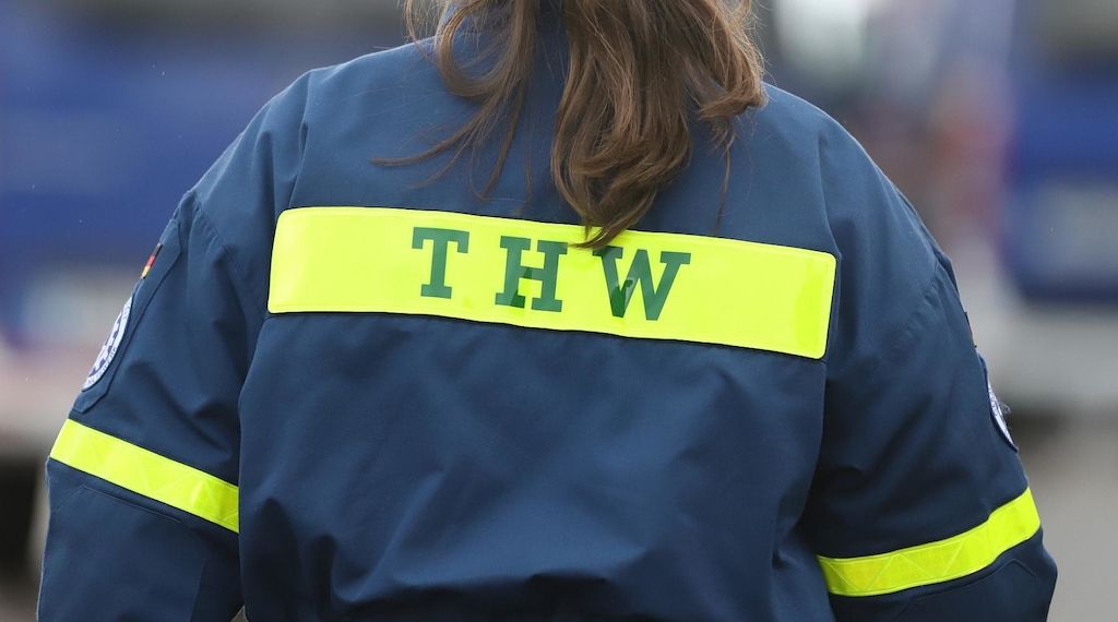 Bayerische THW-Kräfte helfen bei Waldbränden in Thüringen und Sachsen