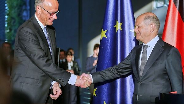 Olaf Scholz will Friedrich Merz unterstützen