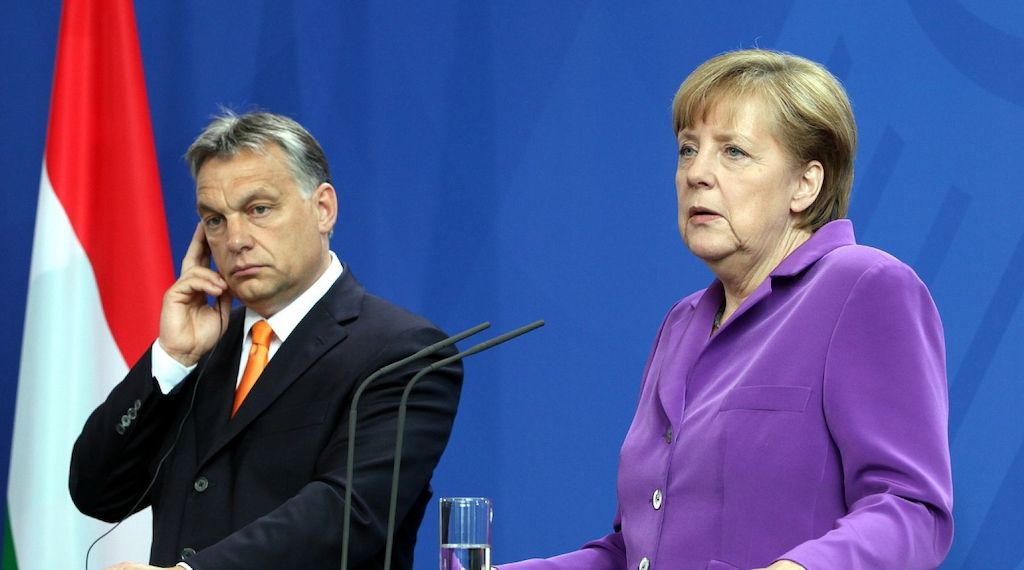 Orbán lobt Merkel und kritisiert Merz