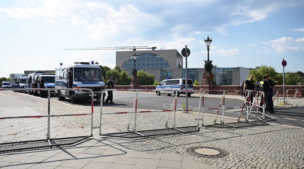 Berlin: Hohe Sicherheitsstufe und Sperrungen wegen Selenskyj-Besuch