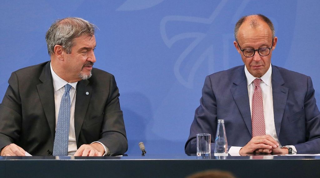 Söder stärkt Merz im Rentenstreit den Rücken