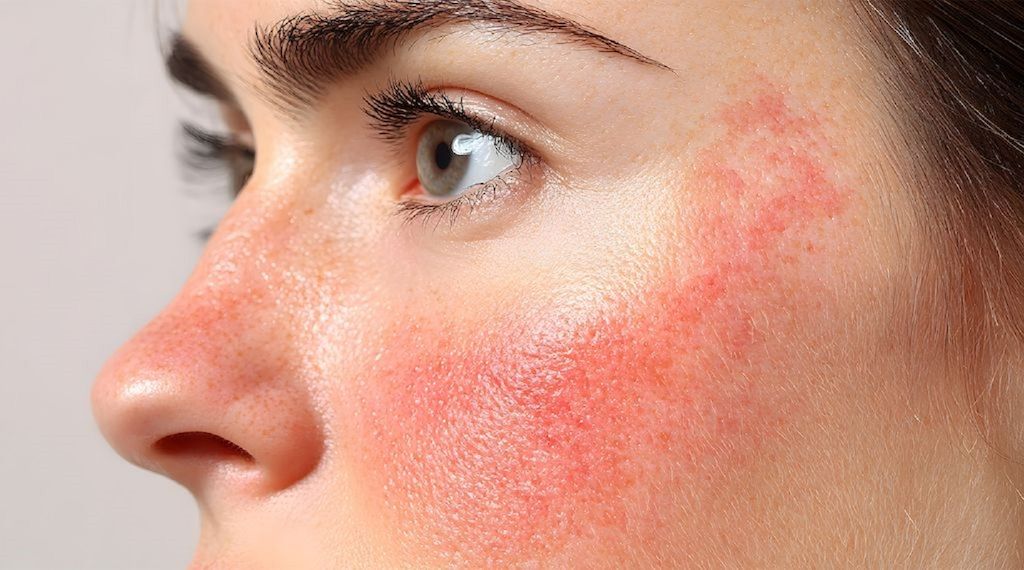 Die Symptome und Unterschiede von Akne und Rosacea