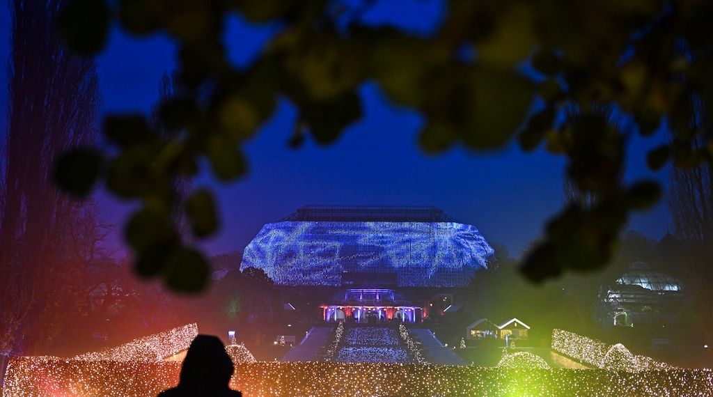 Botanischer Garten erleuchtet am 19. November weihnachtlich in Berlin