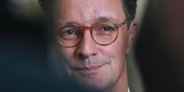 Ministerpräsident Wüst empfängt Gouverneur Walz aus Minnesota in Düsseldorf