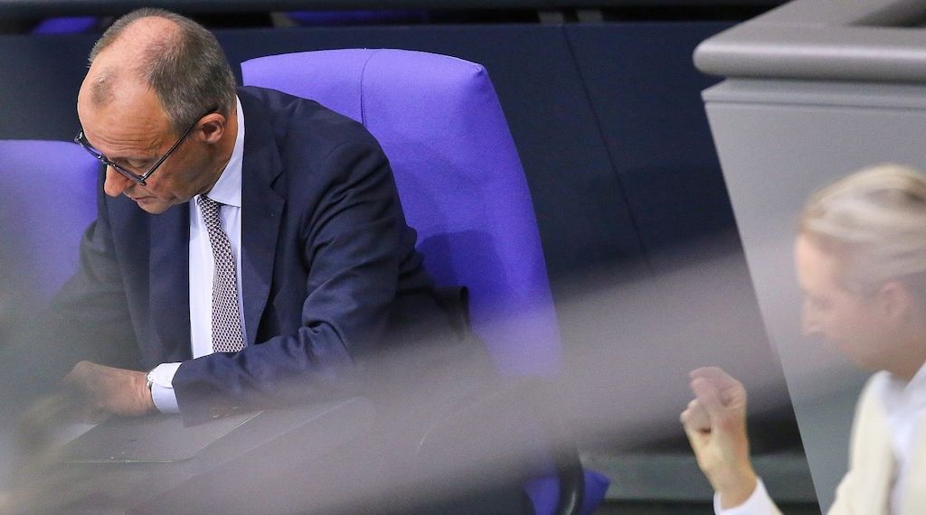 Politbarometer: Union und AfD weiter gleichauf