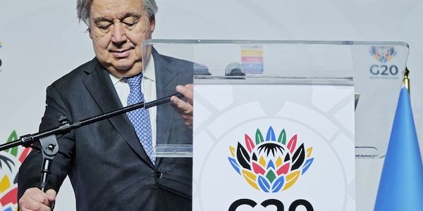 Guterres ruft G20-Staaten zu mehr Klimaschutz auf