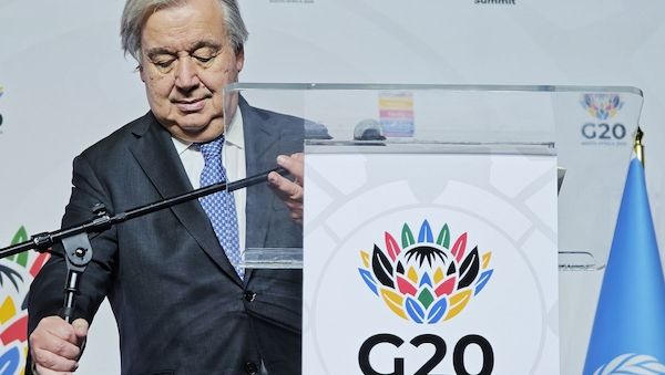 Guterres ruft G20-Staaten zu mehr Klimaschutz auf