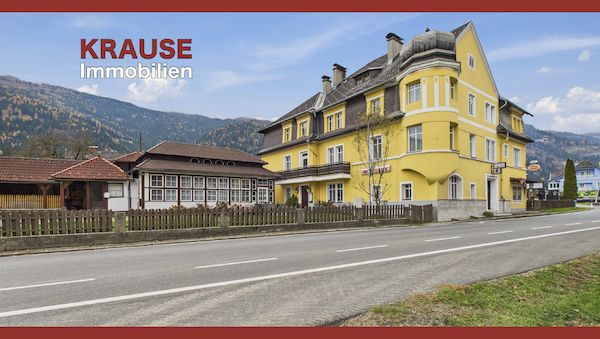 *Historische Alpenvilla am Afritzer See – Hotel mit 14 Zimmern & Wellnessbereich*