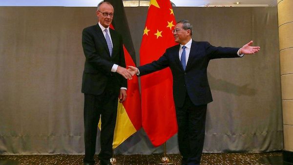 Chinas Ministerpräsident lobt Bundesregierung