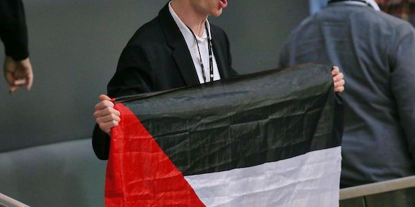 Wieder Pro-Palästinenser-Protest im Bundestag