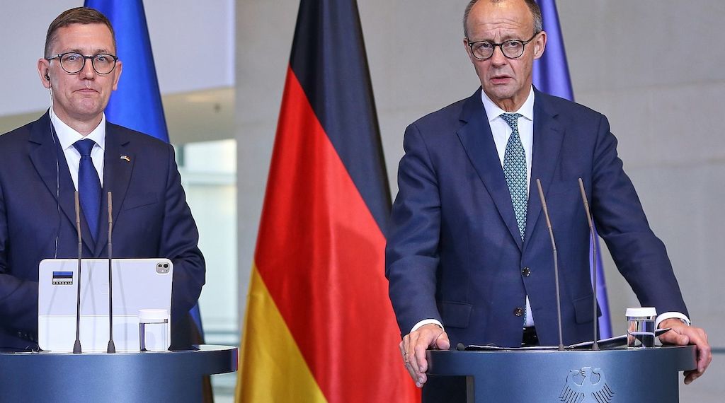 Merz: Estland hat Auswirkungen des Ukrainekriegs "direkt vor Augen"