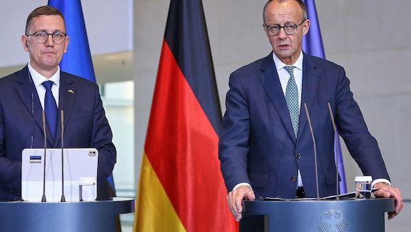 Merz: Estland hat Auswirkungen des Ukrainekriegs "direkt vor Augen"