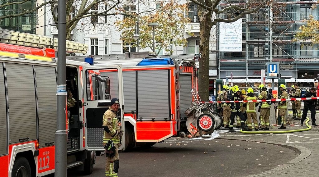 Berlin: Großeinsatz am U-Bahnhof Schloßstraße - U9 unterbrochen
