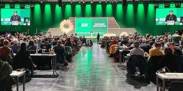 Grüne starten Parteitag in Hannover
