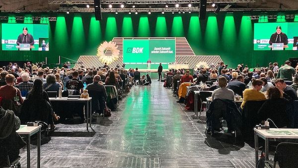 Grüne starten Parteitag in Hannover