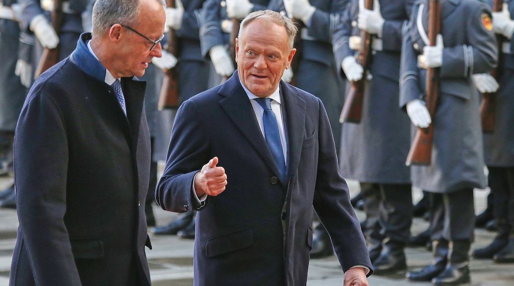 Merz: "Deutschland gehört fest an die Seite Polens"