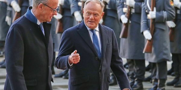 Merz: "Deutschland gehört fest an die Seite Polens"