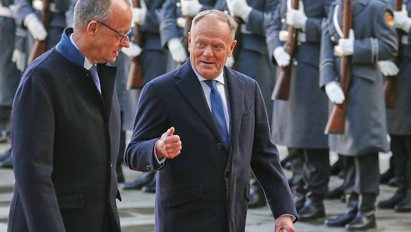 Merz: "Deutschland gehört fest an die Seite Polens"