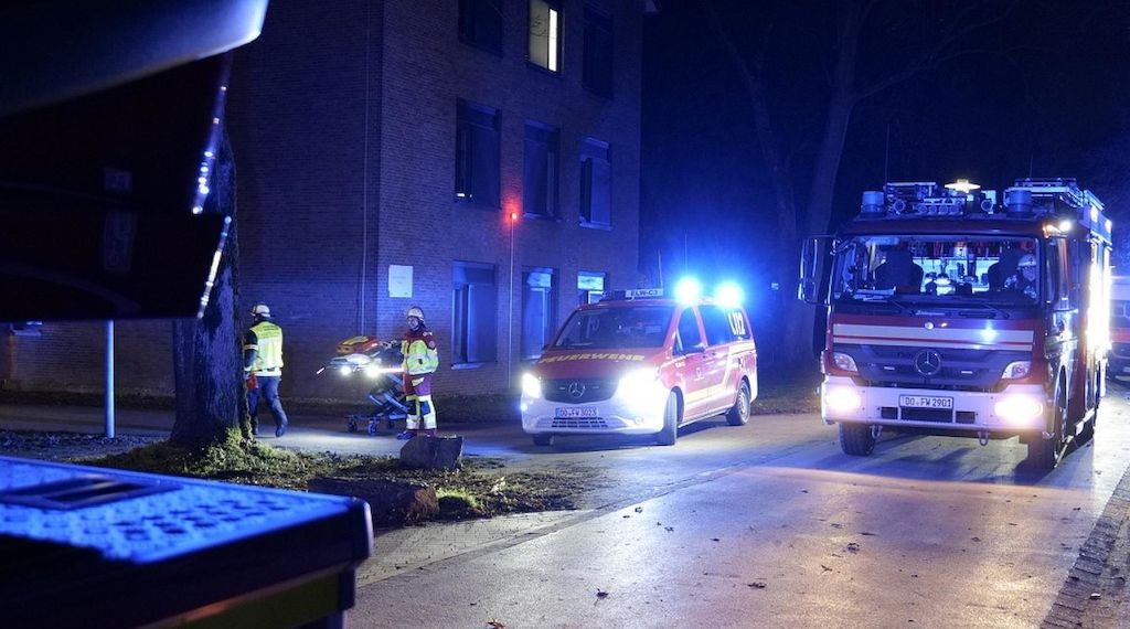 Matratzenbrand in Dortmunder Klinik unter Kontrolle