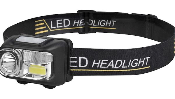 Volle Sicht im Dunkeln – starke 120-Lumen-Stirnlampe mit Gestensteuerung!