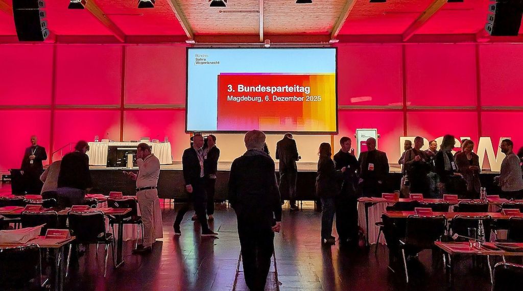 BSW startet zweitägigen Parteitag in Magdeburg