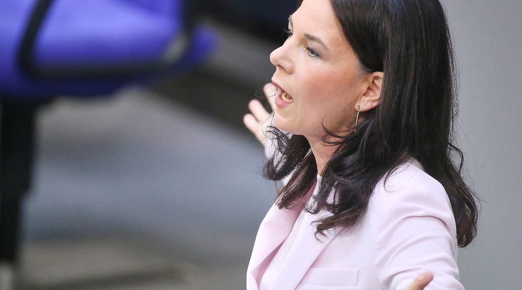 Baerbock warnt vor Gebietsabtretungen in der Ukraine