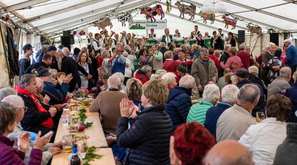 Fast wie in Bayern - Almabtrieb in Brandenburg