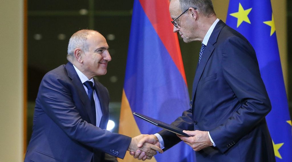 Merz sieht "historische Chance" für "europäischen Weg" Armeniens