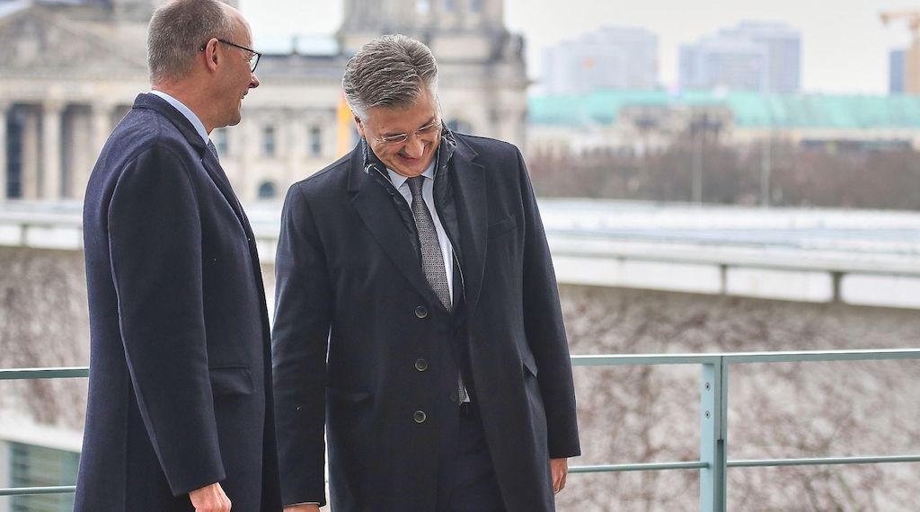 Merz lobt Kroatiens Rolle bei EU-Erweiterungsdebatte