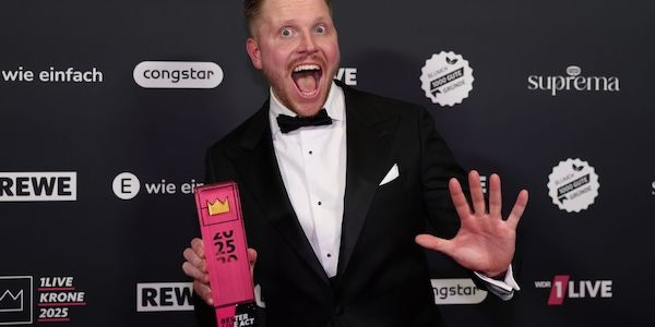 Rapper Finch gibt Konzert in der Alten Försterei in Berlin